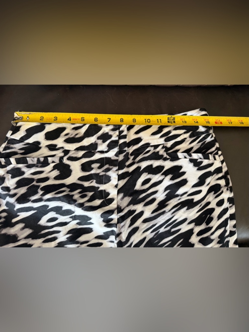 New York and Company zebra print pants - Picture 8 of 8